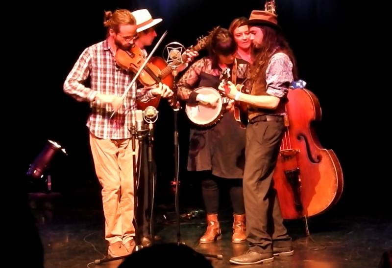 PiG Society en concert au Winter de France Bluegrass. - Jam Hall