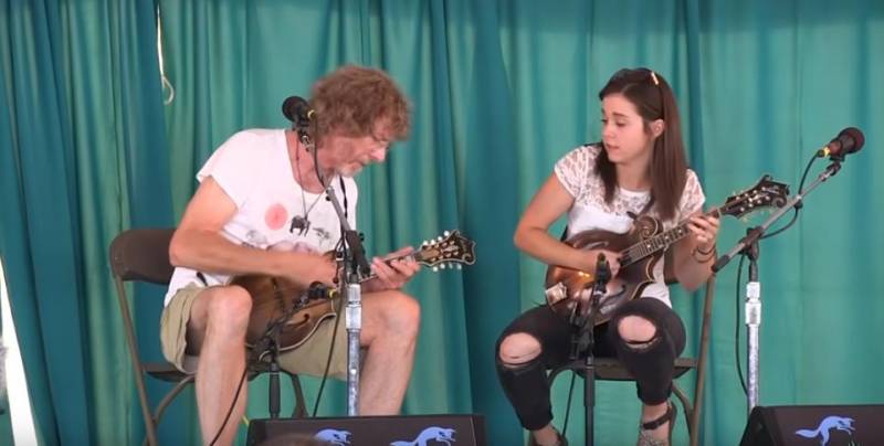 Sam Bush & Sierra Hull, Grey Fox 2018. - Jam Hall