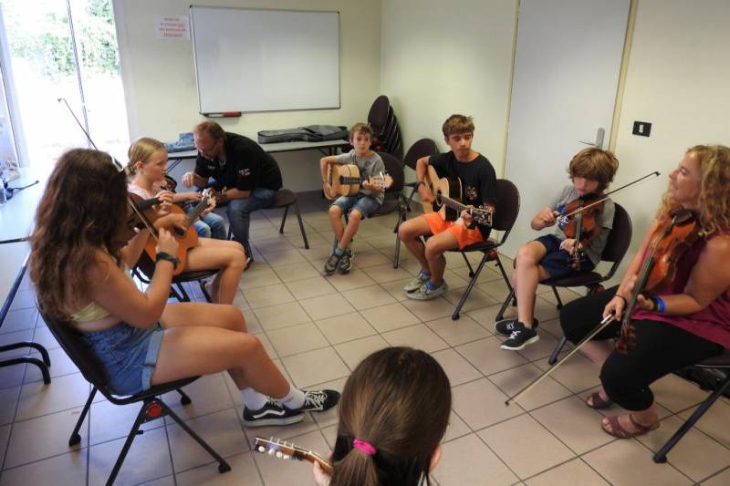 Au travail avec Maribel Rivero - Working with Maribel Rivero. - Jam Hall