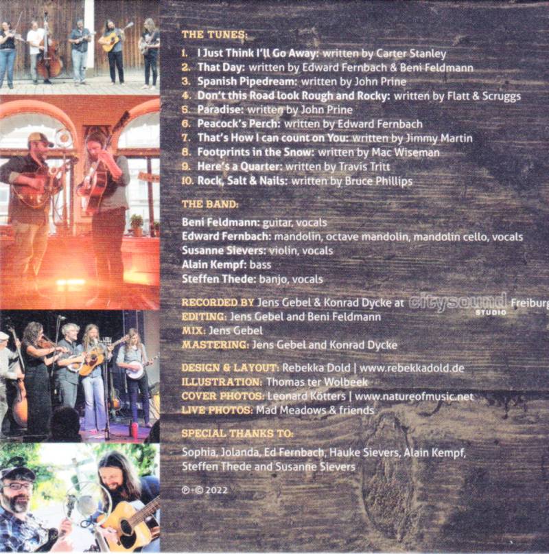 The 10 tracks in this album. - Jam Hall