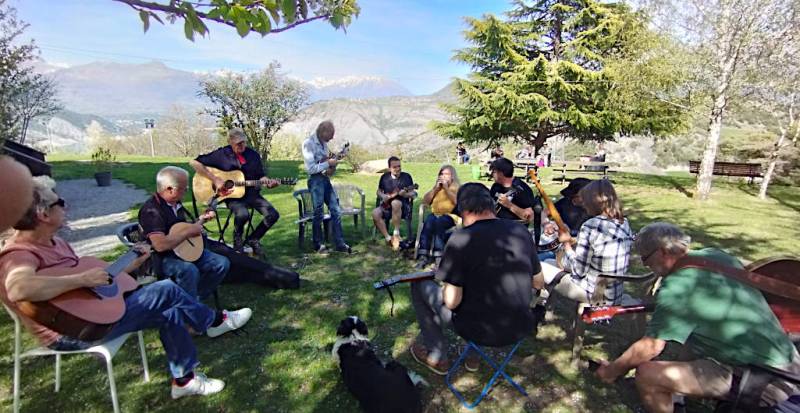 Bluegrass au centre Rechastel de La Bréole. - Jam Hall