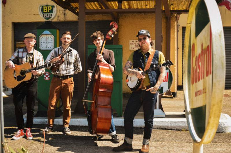 Rotterdam Bluegrass Festival, Taff Rapids. - Jam Hall
