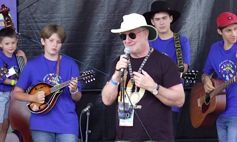Christopher Howard Williams, president of the Bluegrass In La Roche Festival. - Jam Hall